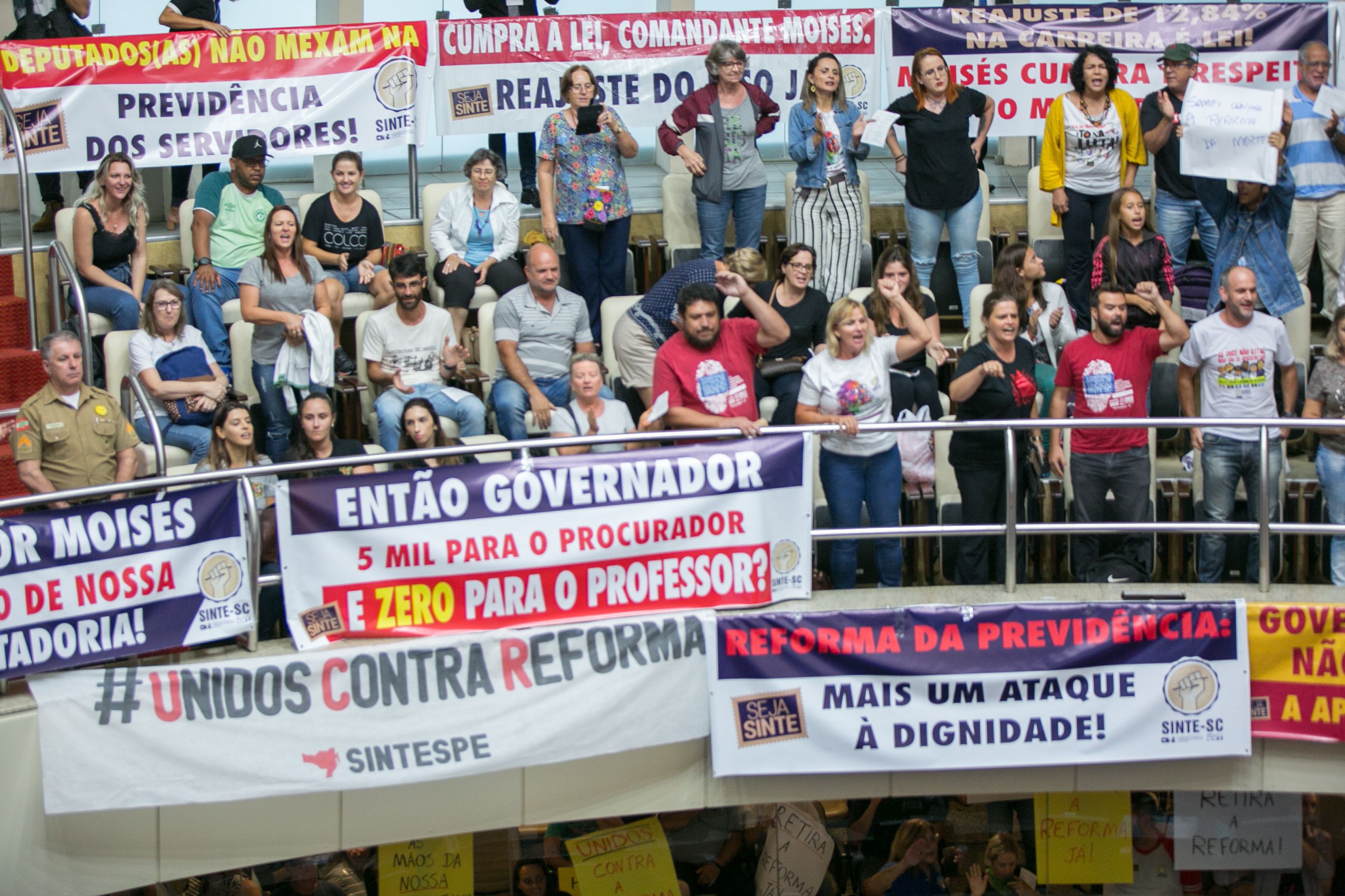 Servidores e sindicalistas pedem a retirada da proposta de Reforma da Previdência