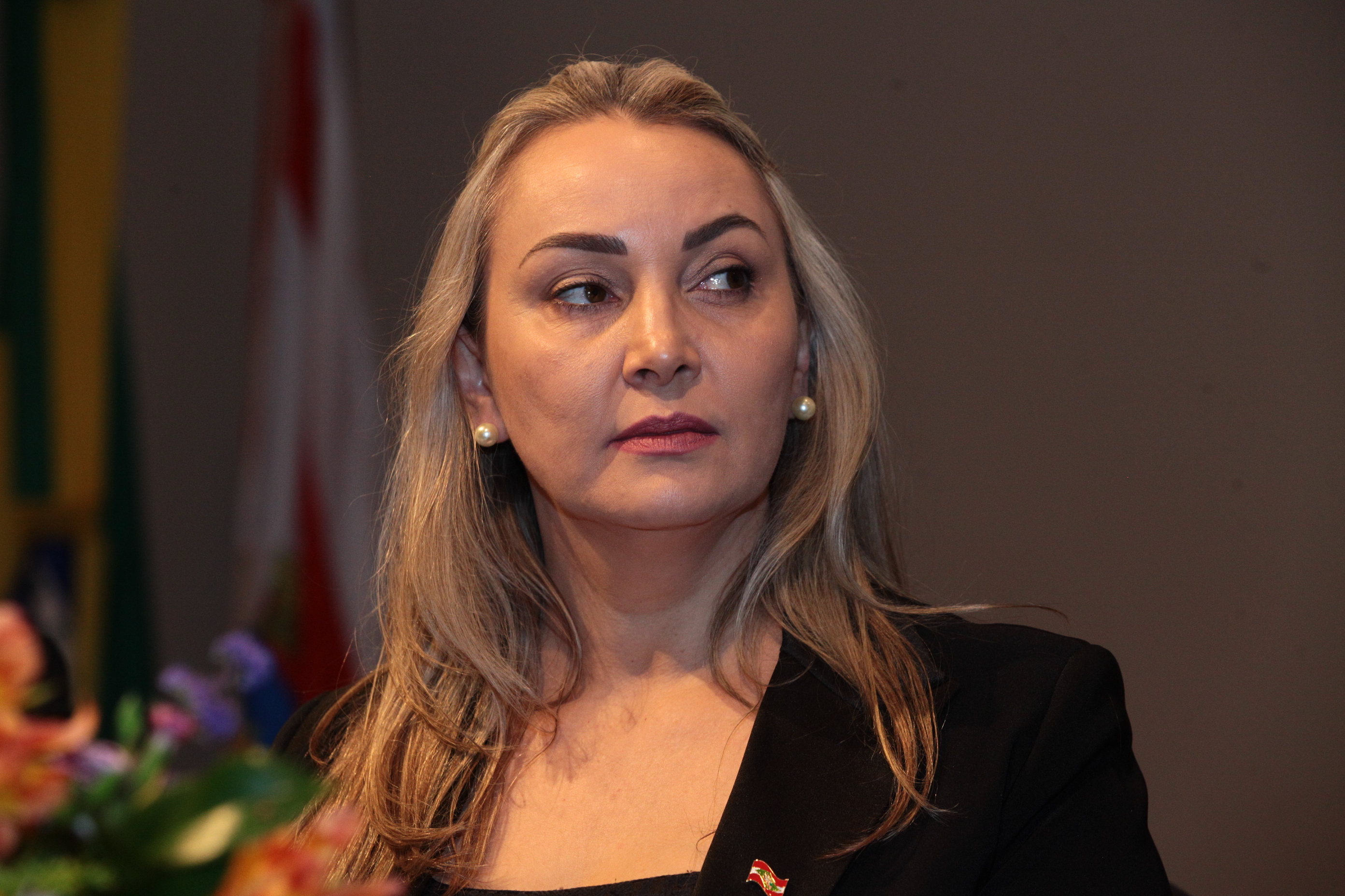 A vice-governadora Daniela Reinehr