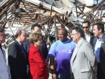 Dilma anuncia auxílio a atingidos por tornados em visita a Xanxerê