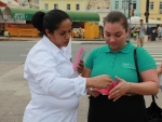 Movimento Outubro Rosa promove trabalho de divulgação em Florianópolis