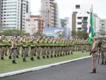 Polícia Militar realiza formatura de 202 mulheres no posto de soldado