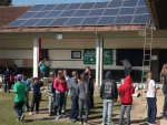 Projeto-piloto transforma escola de SC em miniusina de energia solar