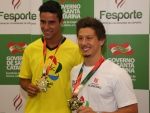 Atletas revelação e destaque dos Jasc 2014 recebem a medalha Rodolfo Sestrem