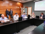 Comissão da Casan recebe fiscais da obra do reservatório do Monte Cristo