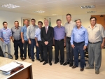 Comitiva de Presidente Getúlio visita o gabinete do Deputado Aldo e a Alesc