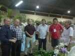 Deputado Aldo visita Exposição de Orquídeas em Timbó