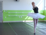 Bailarina de SC busca apoio para frequentar escola de balé em Nova Iorque