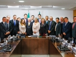Deputado Aldo participa de encontro com presidente Michel Temer em Brasília