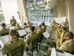 Ato comemora os 130 anos da banda de música da Polícia Militar