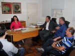Secretária de Assistência Social de SC recebe comitiva de Joinville