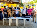 Minotto entrega viatura e armamento para Polícia Militar de Forquilhinha