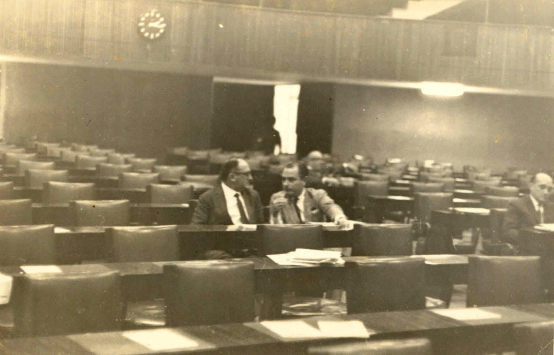 Osni Régis, no plenário da Câmara dos Deputados, em Brasília