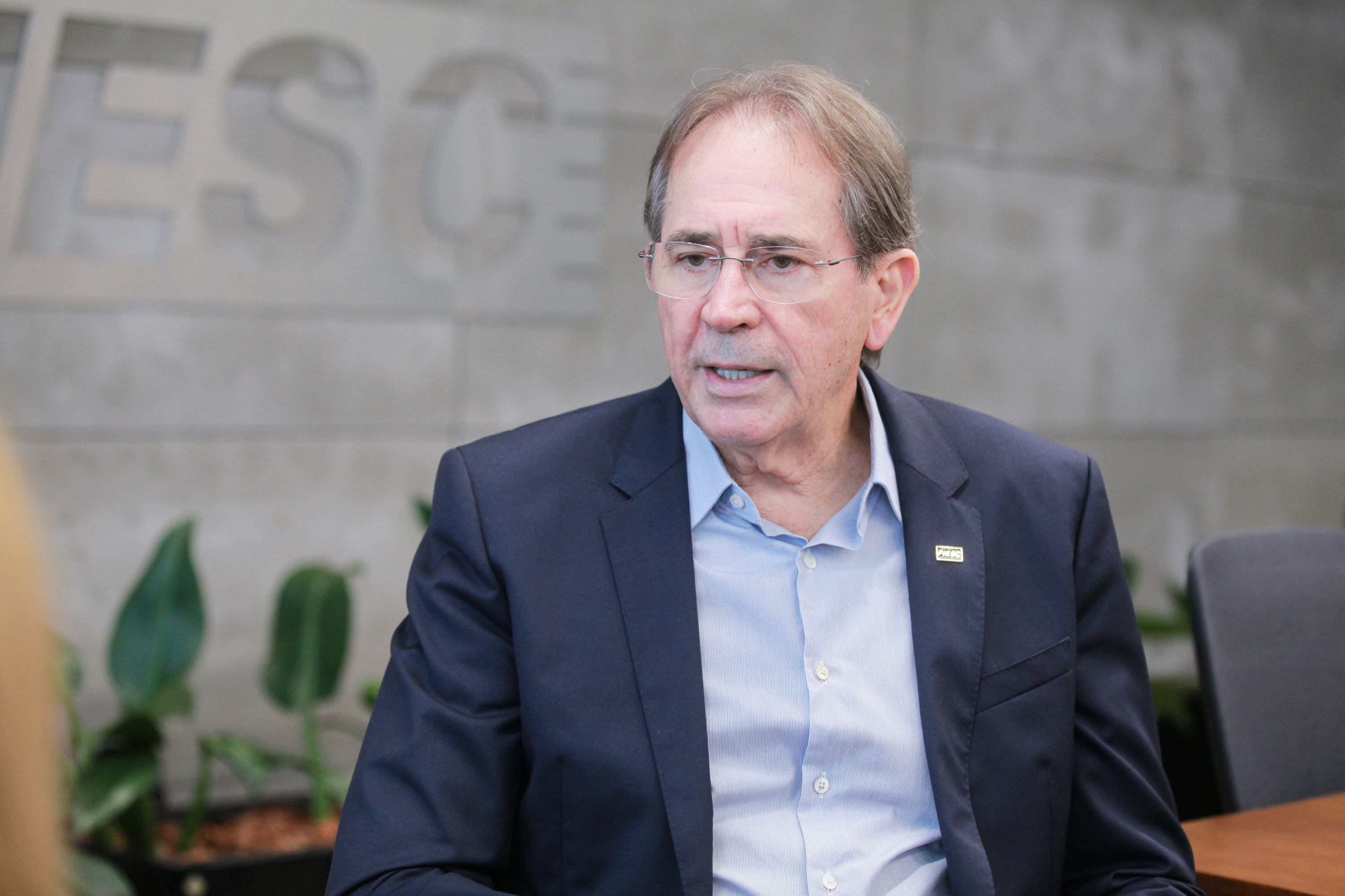Mario Cezar de Aguiar, presidente da Fiesc