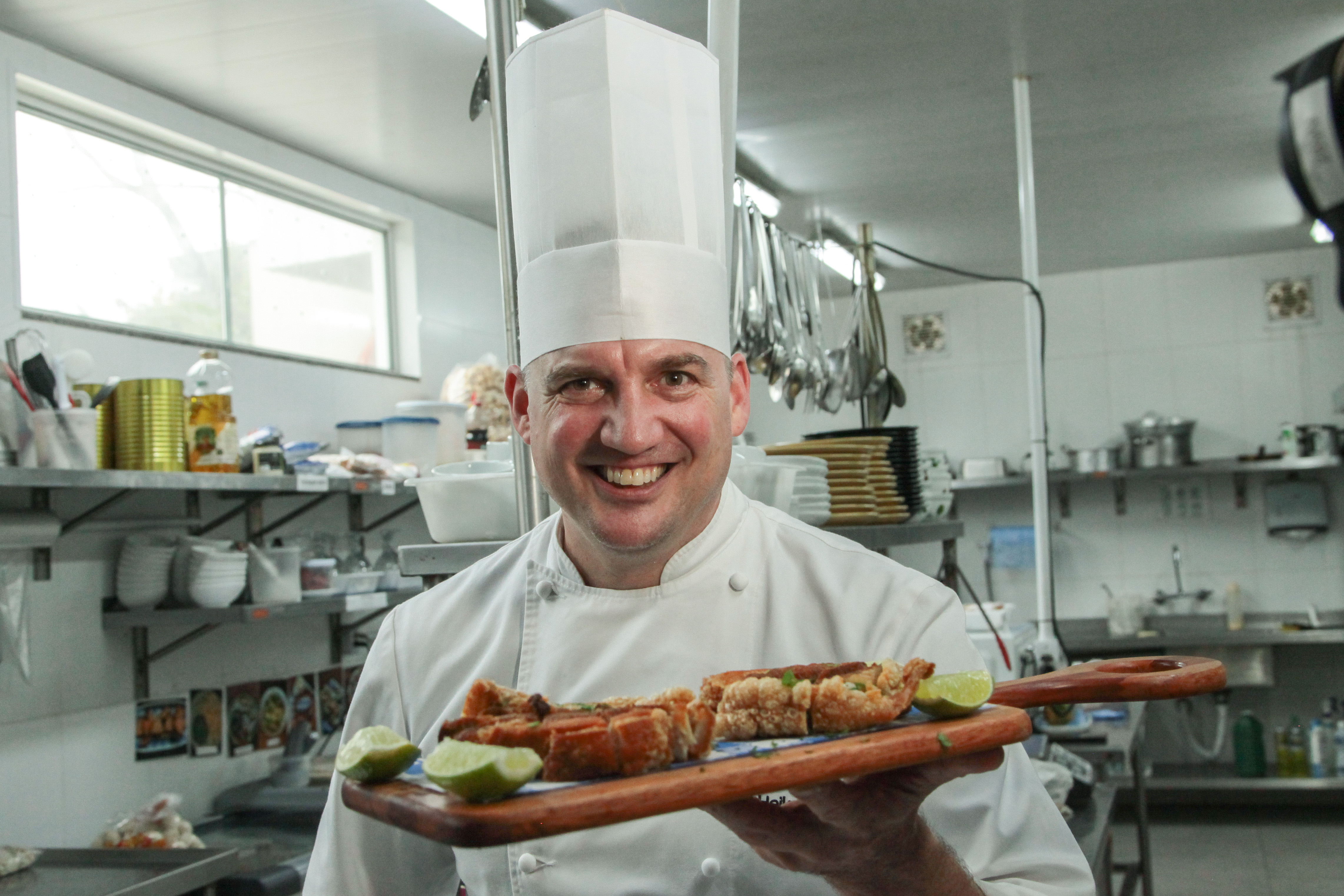 Heiko Grabolle, chefe de cozinha. FOTO: Solon Soares/Agência AL