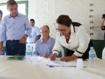 Deputada Dirce participa de solenidade em Laguna