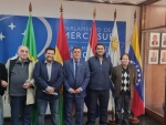 Reunião de integração entre o Bloco Brasileiro e o Parlasul no Uruguai