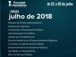 Inscrições para os cursos EaD da Escola do Legislativo estão abertas até 2ª feira