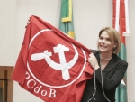 Angela Albino é primeira representante do PCdoB a assumir cadeira no Parlamento
