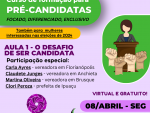 Escola de Mulheres oferece curso para ajudar pré-candidatas em SC