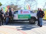 Defesa Civil de Palma Sola recebe veículo adquirido por emenda parlamentar
