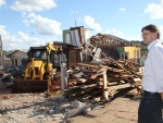Saretta acompanha trabalho de reconstrução das cidades atingidas por tornado