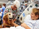 Marlene celebra sanção de lei de sua autoria sobre visita de pets a pacientes