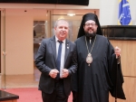 Arcebispo da Igreja Ortodoxa Grega para América do sul visita Alesc