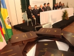 Sessão solene e livro marcam 180 anos da emancipação de Biguaçu