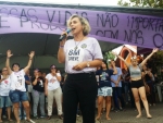 Deputada Ana Paula  participa das mobilizações do 8M em Santa Catarina