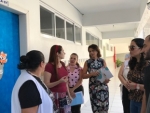 Deputada visita escola em Itajaí que receberá modelo cívico-militar