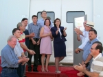 Dos Gabinetes - Marcos Vieira destaca inauguração de frigorífico em Ipuaçu