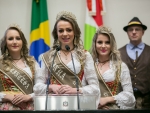 Itapiranga divulga sua Oktoberfest na tribuna da Assembleia Legislativa