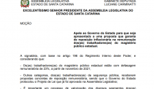 Luciane Carminatti cobra reajuste de 23% para o magistério catarinense