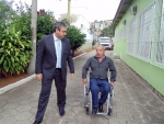 Deputado Mário visita Associação de Deficientes Físicos de Florianópolis