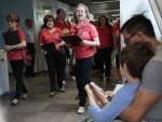 Coral da Assembleia faz apresentação no Hospital Infantil Joana de Gusmão