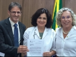 Saretta reforça pedido de credenciamento oncológico para Concórdia em reunião com ministra da Saúde