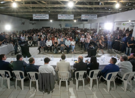 O evento aconteceu no Salão Paroquial de Campo Bom, em Jaguaruna.