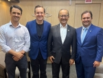 Bancada do União Brasil se reúne com o governador Jorginho Mello