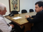 Deputado Rodrigo Minotto trata da liberação de recursos com secretário da Casa Civil