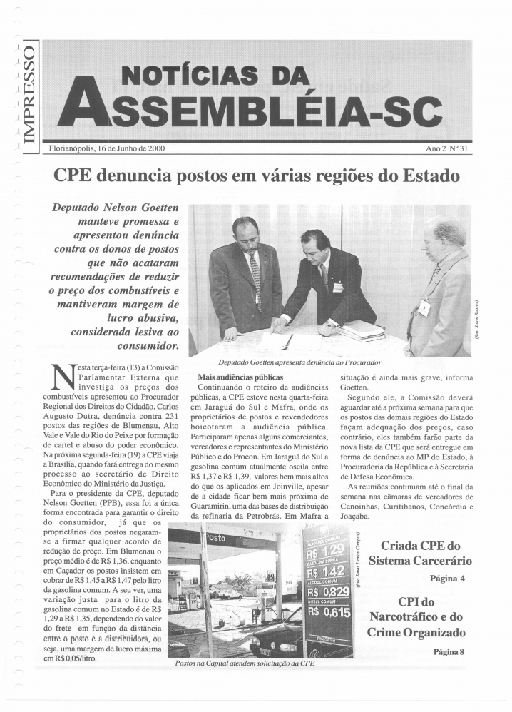 Edição 031 / 16 Junho 2000