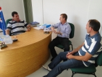 Deputado Maurício visita prefeito Roque em Guaraciaba