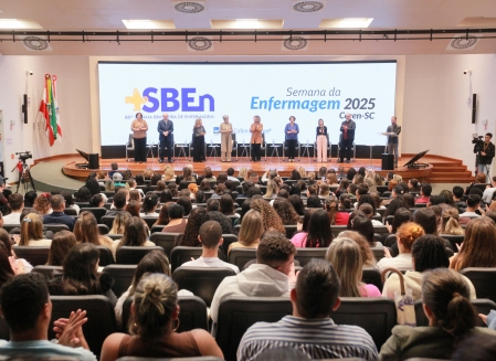 Abertura da 86ª Semana da Enfermagem 2025.