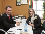 Dos Gabinetes – Ponticelli recebe a deputada Cida Borguetti, do Paraná