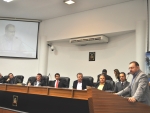 Morastoni participa de ato em prol da saúde pública na Câmara de Vereadores de Joinville