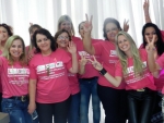 Deputada Dirce participa em Palhoça das mobilizações para o Outubro Rosa em Santa Catarina