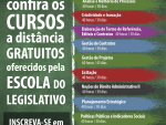 Escola do Legislativo está com inscrições abertas para cursos a distância