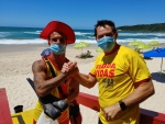 Mocellin percorre praias para prestar contas e ouvir demandas dos guarda-vidas