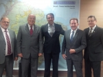 Comin recebe prefeito e lideranças de Jaguaruna