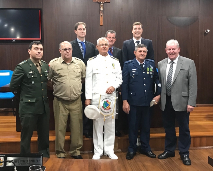 Agência ALESC  Sessão solene de homenagens em Nova Veneza