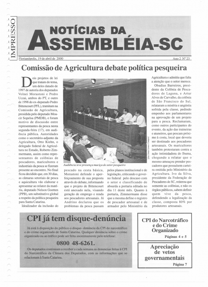 Edição 023 / 19 Abril 2000